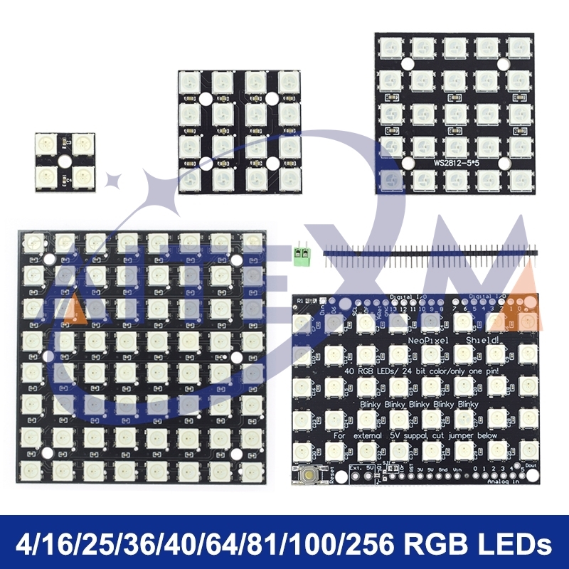 WS2812 Module 5050 RGB 4x4 8x8 - Rgb Led Matrix 8X8 评论和价格