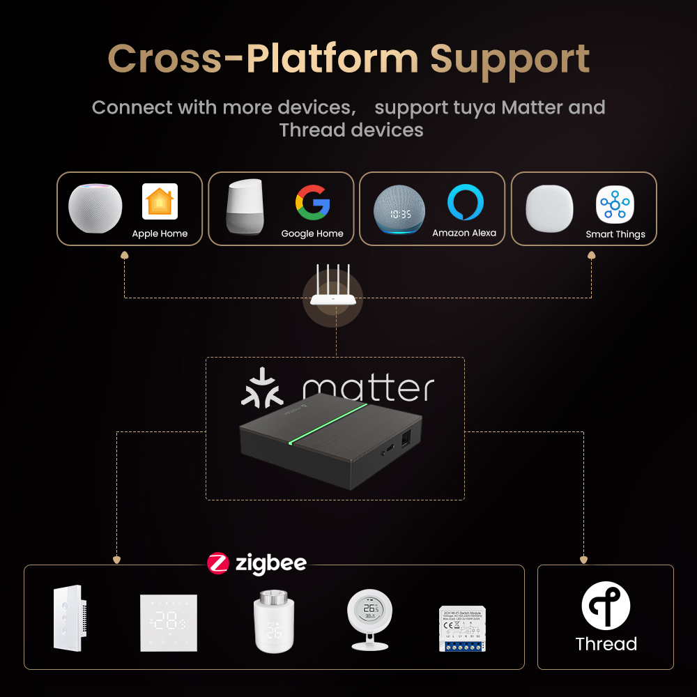 AVATTO Matter Smart Wired Gate - Matter Hub Thread 评论和价格