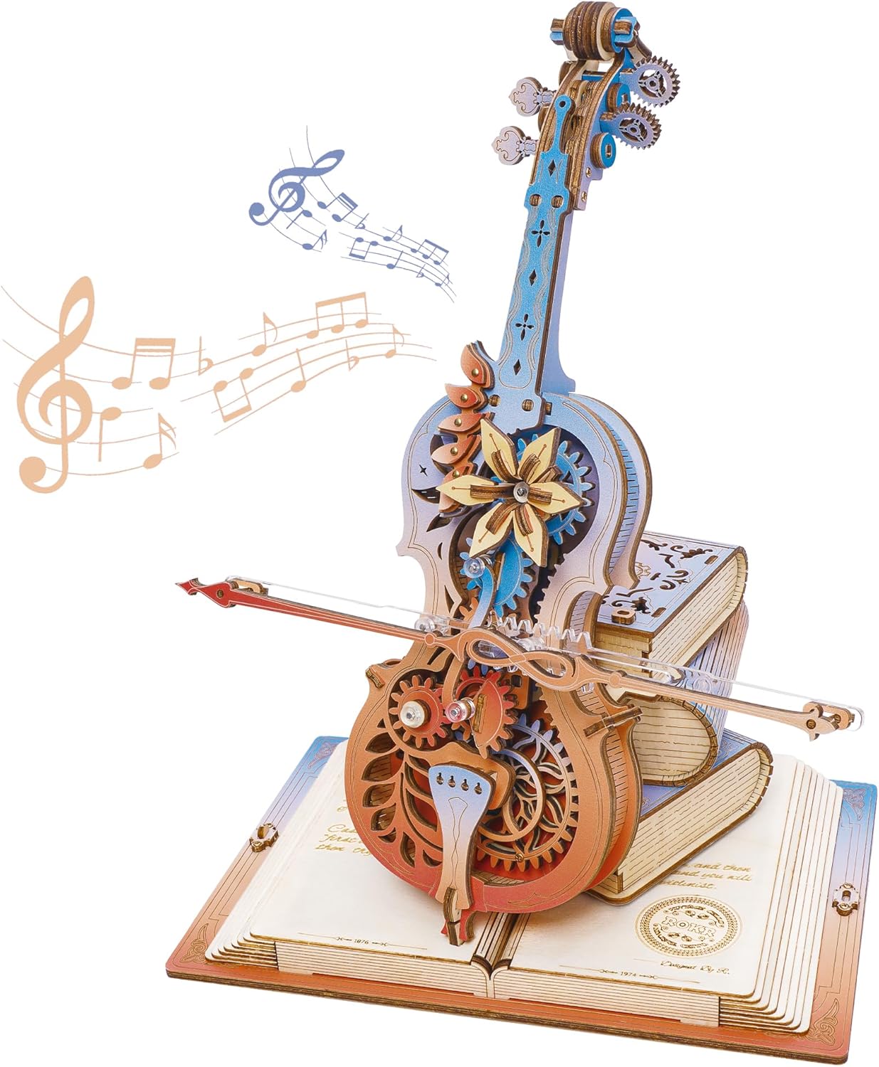 ROKR 3D Magic Cello - 3D Woode - Home Automation Diy 评论和价格