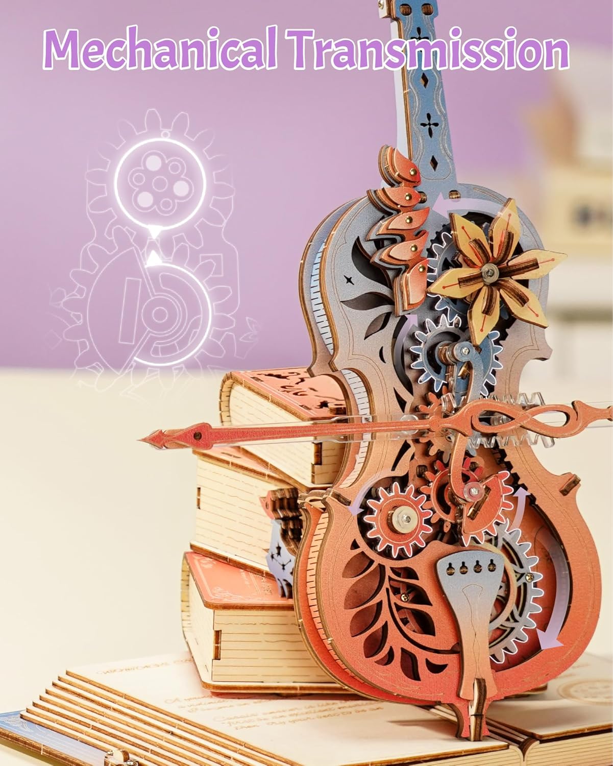 ROKR 3D Magic Cello - 3D Woode - Home Automation Diy 评论和价格