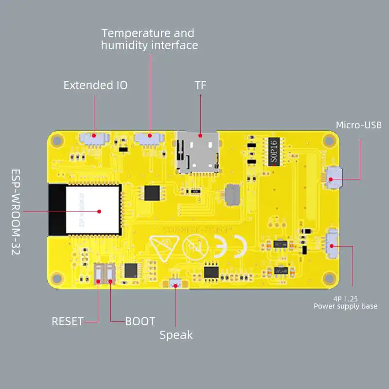 ESP32-3248S035 3.5 Inch Smart  - Home Automation Arduino 评论和价格