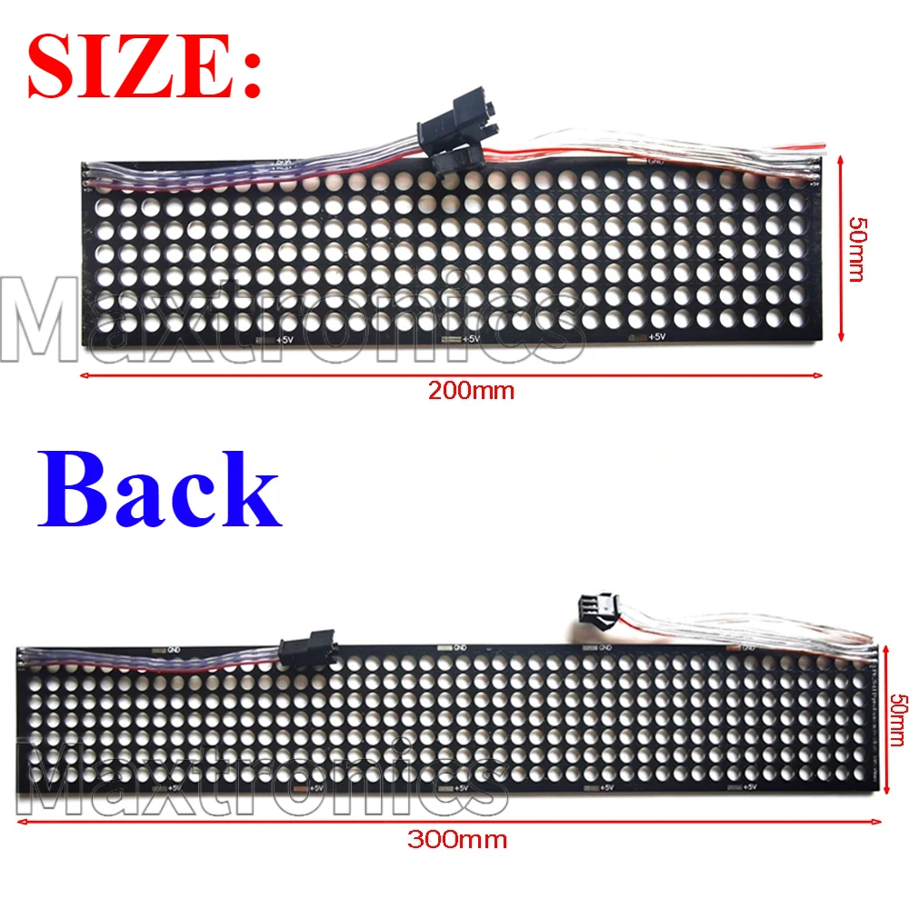 WS2812B LED Transparent Screen - Rgb Led Matrix 8X8 评论和价格